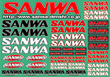 SANWAデカール（CLR/カラー）